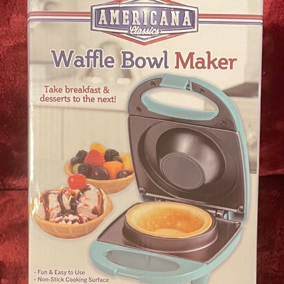 Americana Classics Waffle Bowl Maker - Picture 1 of 3